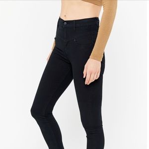 BDG twig seamed high-waisted skinny jeans
